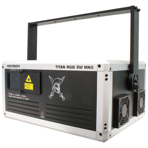 Proiettore laser RGB - TITAN 6W MKII - MICROH Professional Products - cambia colori