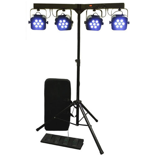 Proiettore PAR LED - QUADPAR TRI MKII - MICROH Professional Products - per illuminazione di scena / wash / cambia colori