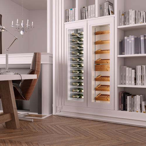 Frigorifero a 2 porte - Frigonautica srl - professionale / da incasso / vetrato