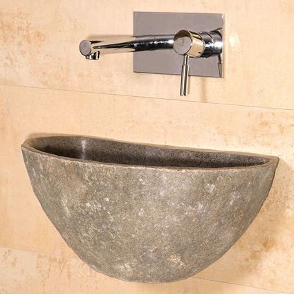 Lavabo sospeso - TH-025-GR - Tercocer - in marmo / ovale / contemporaneo