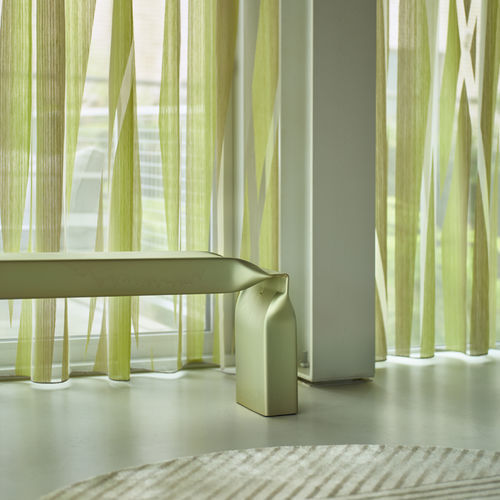 Tendina voile a righe - HELIX  - KENDIX - in lino / in viscosa / in poliestere