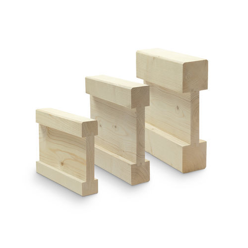Trave portante - INOPANNE STANDARD - France Poutres - in legno massiccio / epicea / in abete