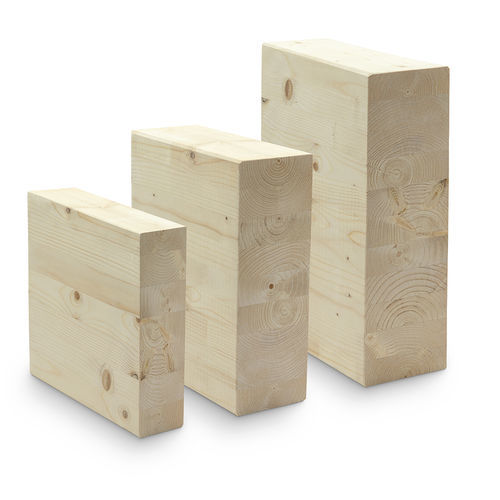 Trave in legno lamellare - France Poutres - prefabbricata / portante / in picea