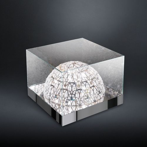 Lampada da pavimento - ROMA - VGnewtrend - in acciaio / in vetro / design originale