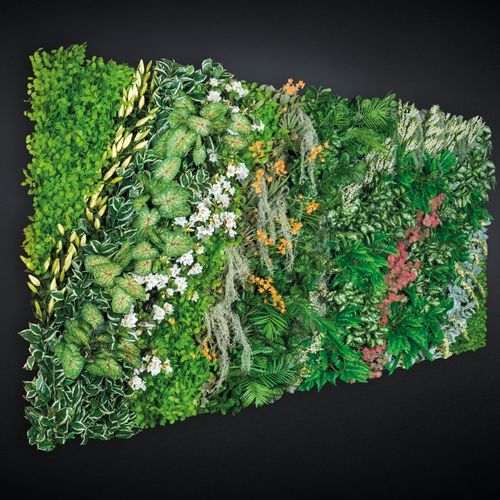 Parete vegetale sintetica - DAINTREE  - VGnewtrend - su misura / in pannelli modulari / in fogliame