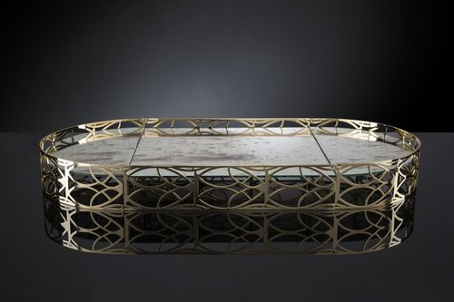 Centrotavola in metallo - LUIGI - VGnewtrend - personalizzabile / contemporaneo / Made in Italy