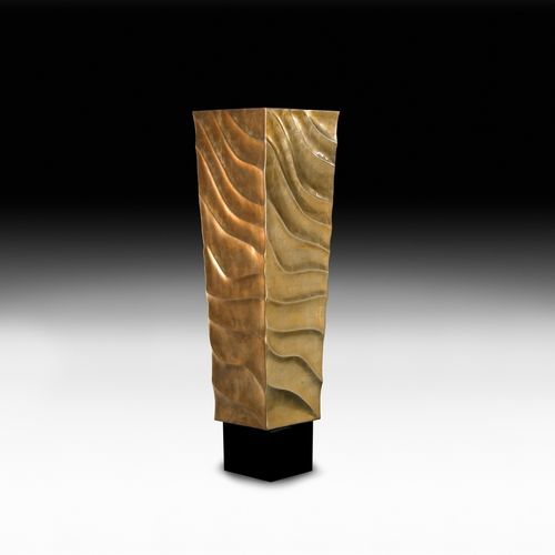 Piedistallo contemporaneo - WAVE - VGnewtrend - in resina / Made in Italy