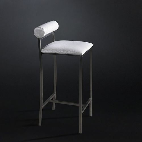 Sgabello da bar contemporaneo - MIAMI - VGnewtrend - in pelle / in tessuto / in MDF