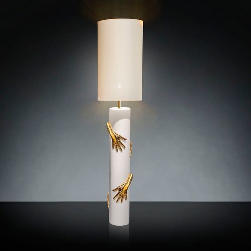 Lampada da terra - DAVID HANDS - VGnewtrend - in ceramica / contemporanea / con cavo