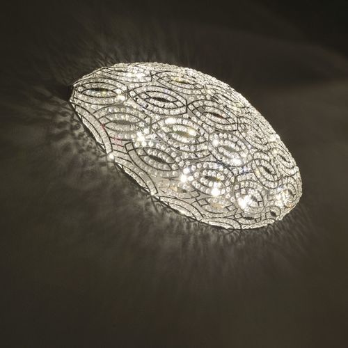 Applique contemporanea - ARABESQUE AIRSHIP - VGnewtrend - da interno / in acciaio inossidabile / in cristallo