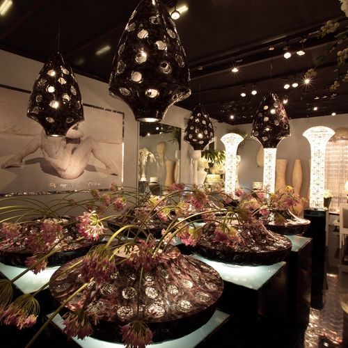 Lampada a sospensione - OVATION TAGNIPIS OYSTER - VGnewtrend - in acciaio / in resina / contemporanea