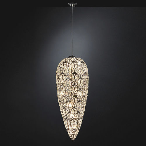 Lampada a sospensione - ARABESQUE SMALL SENSATION - VGnewtrend - in acciaio inossidabile / in cristallo / design originale