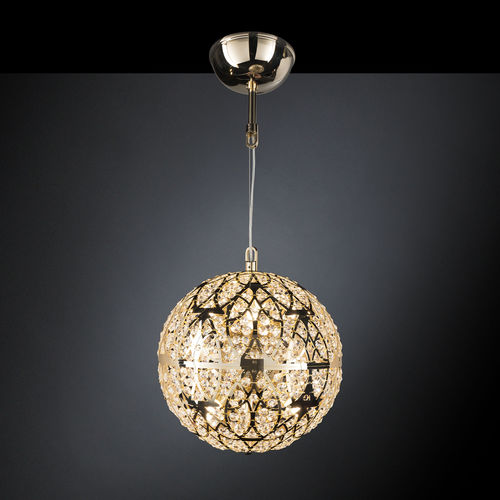 Lampada a sospensione - ARABESQUE EARTH 30 - VGnewtrend - in acciaio inossidabile / in cristallo / contemporanea