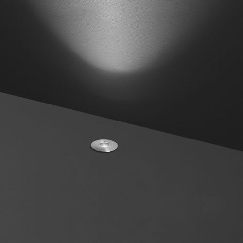 Luce da incasso a pavimento - HYDROFLOOR NANO XXS - PUK LIGHTING - LED / rotonda / IP68