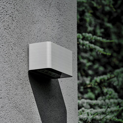 Applique contemporanea - HP 01 - PUK LIGHTING - da esterno / in vetro / in alluminio