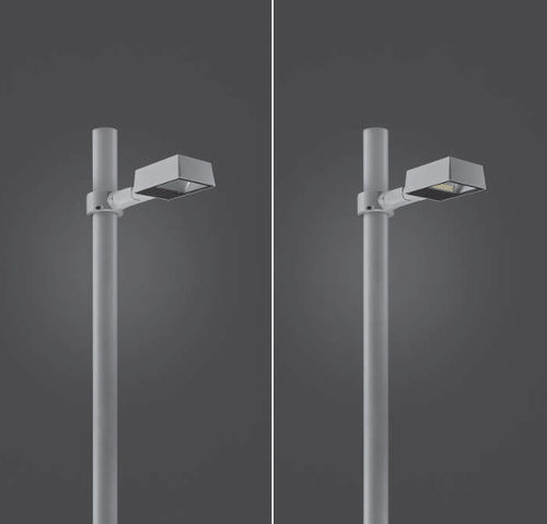 Lampione urbano - SINGLE ZEUS - PUK LIGHTING - da giardino / contemporaneo / in acciaio inossidabile