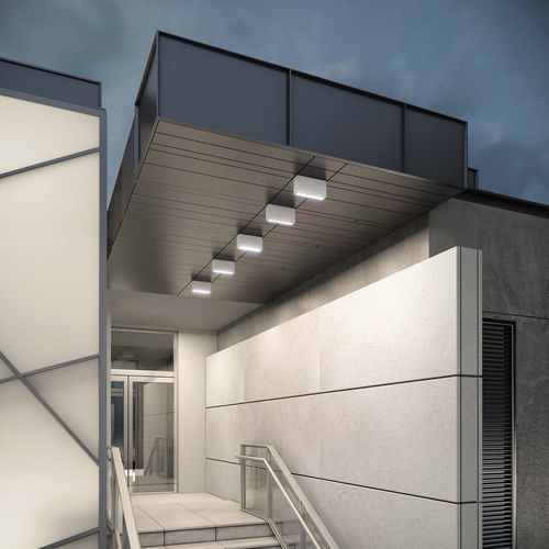 Faretto sporgente - TAG MINI 03  - PUK LIGHTING - LED / rettangolare / IP65