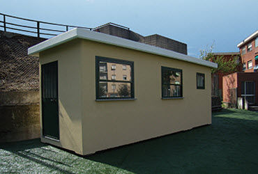 Edificio modulare - U08 - c.m.c.2. 0 - prefabbricato / in calcestruzzo / contemporaneo