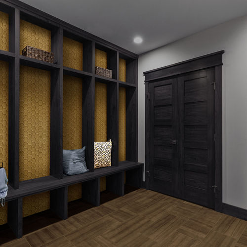 Pannello decorativo di rivestimento - FL COMB VELVET Curry - SIBU DESIGN - da parete / per interni / leggero