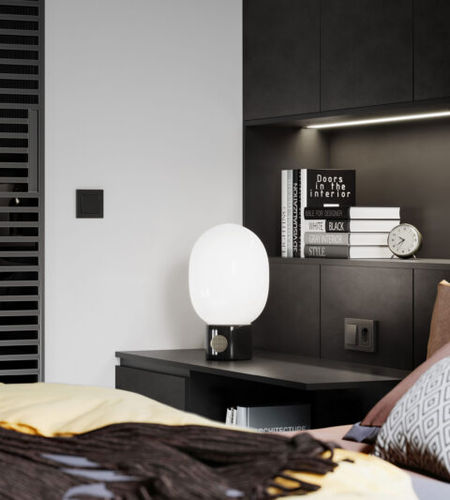 Rivestimento murale da interno - LL CHARCOAL DARK - SIBU DESIGN - aspetto cuoio / contract / in pannelli