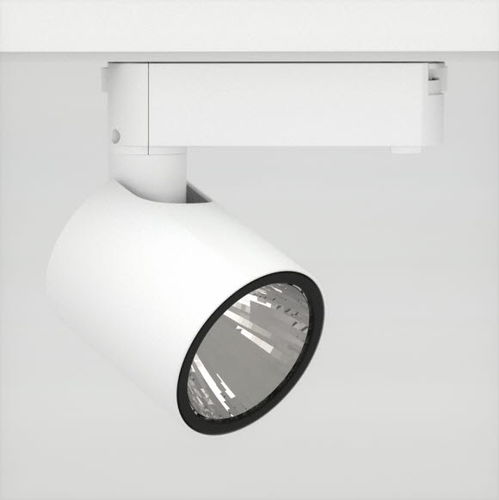 Faretti a binario LED - REVOC 4000 - La Fortezza S.p.A. - tondo / in ghisa di alluminio / per negozio