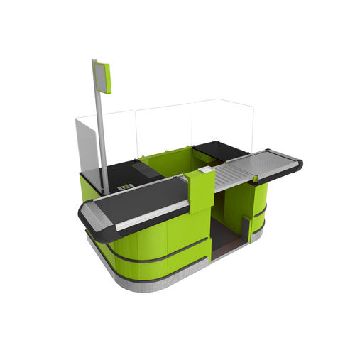 Banco cassa per supermercato per supermercato - ELEMENT BS - Gondella
