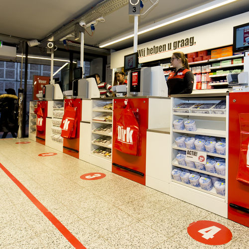 Banco cassa per supermercato contract - MERCHANDISE - Gondella