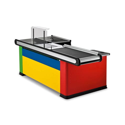 Banco cassa per supermercato per supermercato - FLY MULTICOLOR - Rosss