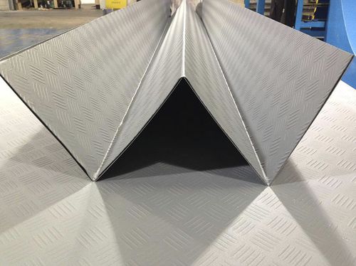 Grondaia in acciaio - WeatherFAST Ltd - in PVC / con profilo a V