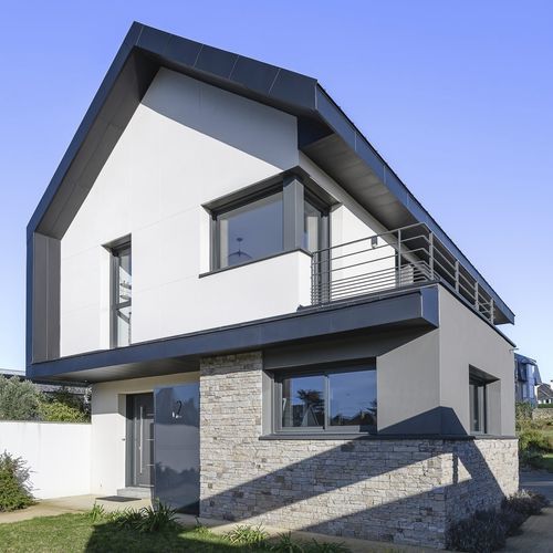 Lamiera in zinco - elZinc LAVA&reg; - ASTURIANA DE LAMINADOS - patinata / grigia / in bobina
