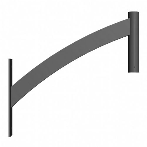Braccio per lampione stradale moderno in alluminio anodizzato - LC 0505 - Ghisarredo
