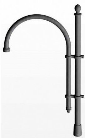 Braccio per lampione stradale moderno in alluminio - LC 1001 - Ghisarredo - in acciaio galvanizzato a caldo