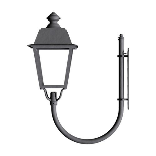 Braccio per lampione stradale moderno in acciaio galvanizzato a caldo - LC 0002  - Ghisarredo