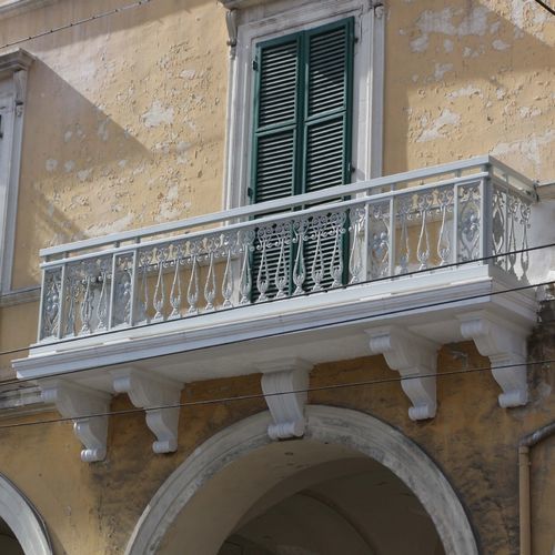 Balaustra in ghisa - ANCONA  - Ghisarredo - da esterno / per balcone / a pavimento