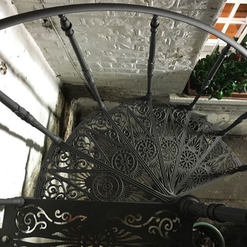 Gradino in acciaio - Ghisarredo - su misura