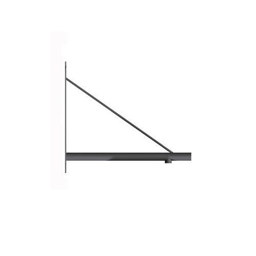 Braccio per lampione stradale moderno in acciaio galvanizzato a caldo - LC 0102 - Ghisarredo