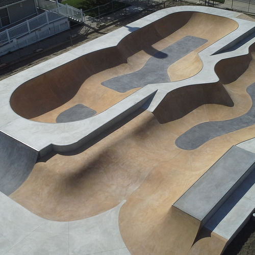 Bowl per skatepark in calcestruzzo - CAPE MAY COUNTY - Spohn Ranch Skateparks