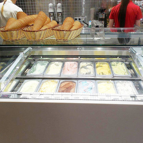 Vetrina refrigerata espositiva - GEM R4 GELATO - Oscartek - per negozio / in acciaio inossidabile / con porta scorrevole