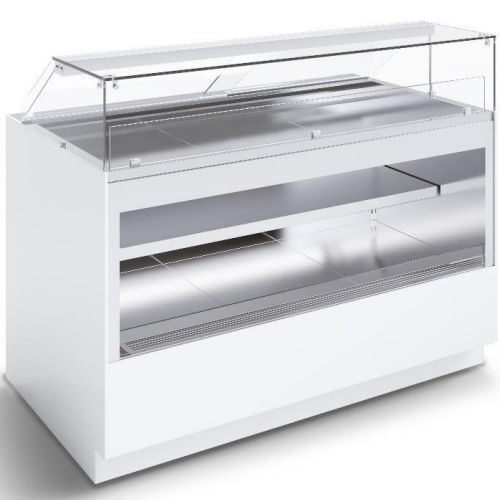 Vetrina refrigerata espositiva - GEM R4 COMBI H2 - Oscartek - per negozio / in acciaio inossidabile / colorata