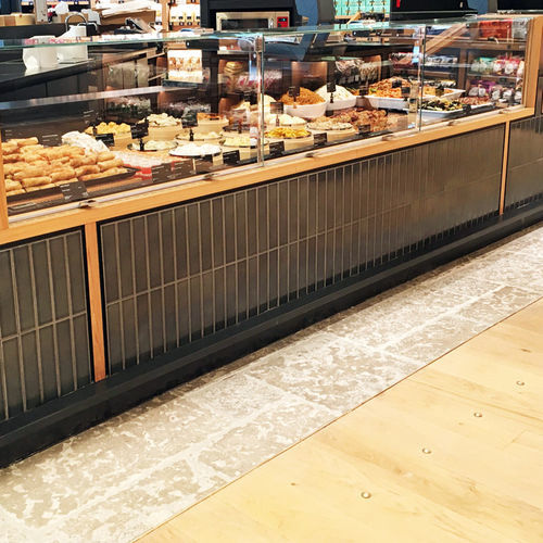 Vetrina refrigerata espositiva - ROSA PRO DELI - Oscartek - per pasticceria / per panetteria / in acciaio inossidabile