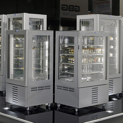 Vetrina refrigerata ad armadio - VISION - Oscartek - per negozio / in acciaio inossidabile / con sportello