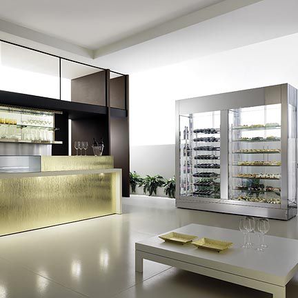 Cantinetta di servizio - PROVINO - Oscartek - professionale / installazione libera / in acciaio inossidabile