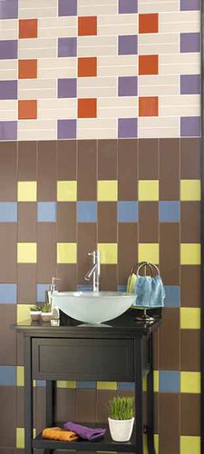 Piastrella in ceramica - METRO SOLIDS - NEMO TILE - opaca / da interno / da cucina