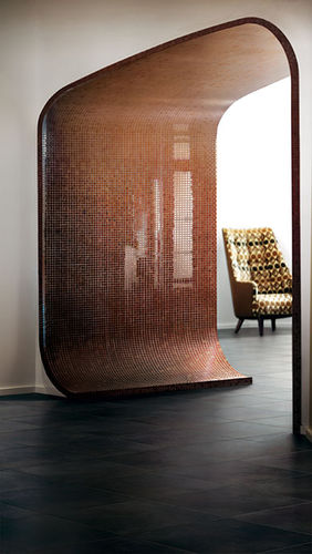 Mosaico in vetro - GLASS BOX - NEMO TILE - testurizzato / da interno / da parete