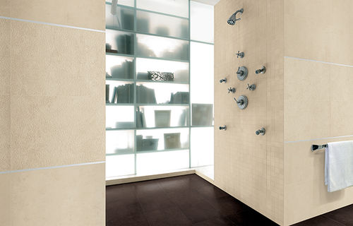 Piastrella in gres porcellanato - ALABASTRO - NEMO TILE - levigata / da interno / da pavimento