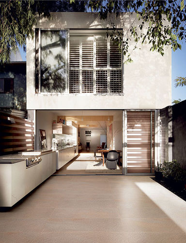 Piastrella in gres porcellanato - ALMATEC EVOLUZIONE - NEMO TILE - levigata / da interno / da pavimento