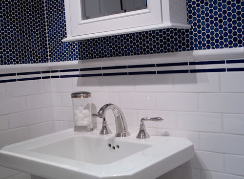 Piastrella in marmo - PENNYROUNDS - NEMO TILE - in resina / opaca / da interno