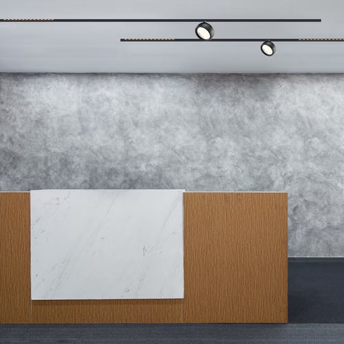 Faretti a binario LED - 48  EYE - Nexia - tondo / in alluminio / contract