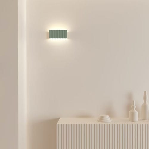 Applique contemporanea - DUNE - Nexia - da interno / in alluminio / rettangolare