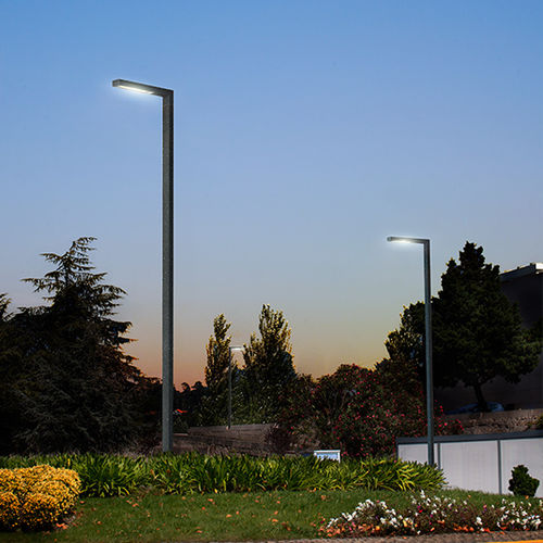 Lampione urbano - TSD - Setga - contemporaneo / in acciaio inossidabile / con diffusore in vetro temprato